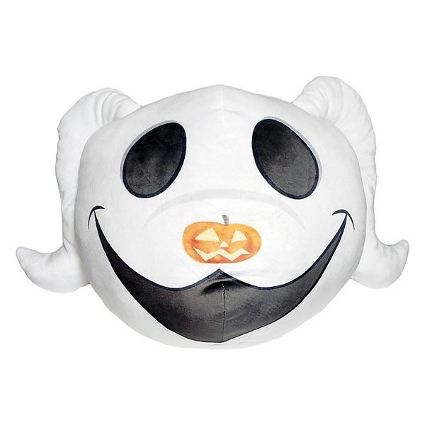 Disney Nightmare Before Christmas Zero Face Round Travel Cloud Pillow, 11" The Northwest