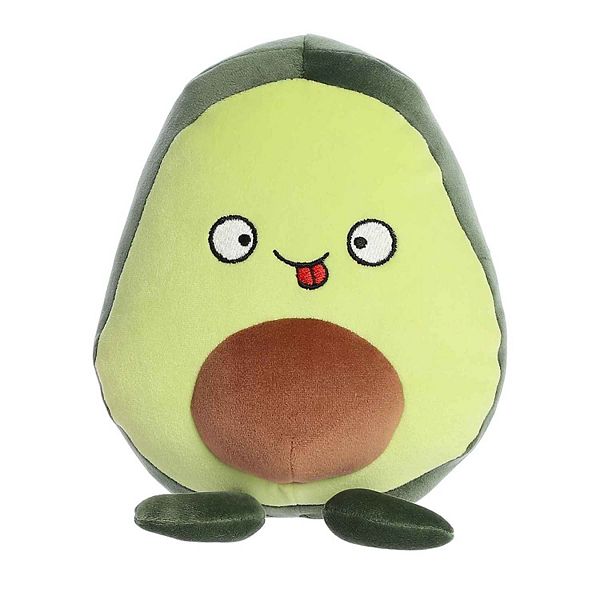 Aurora Small Green Wackadoodles 7" Aivee Avocado Crazy Stuffed Animal Aurora