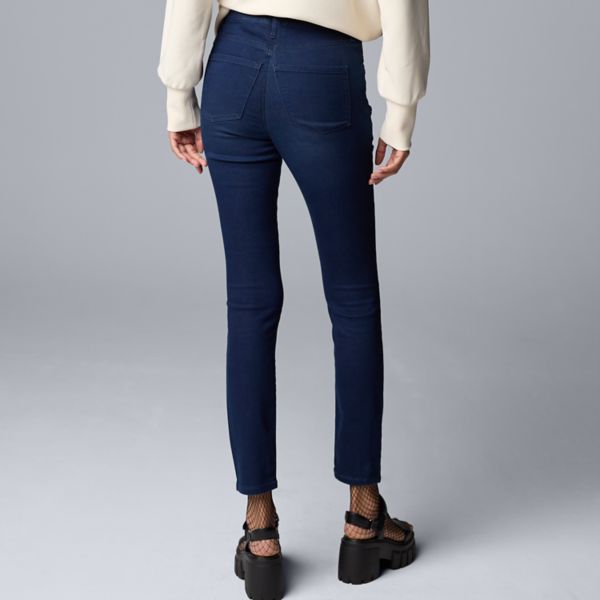 Women's Simply Vera Vera Wang Mid-Rise Denim Shaping Leggings Simply Vera Vera Wang