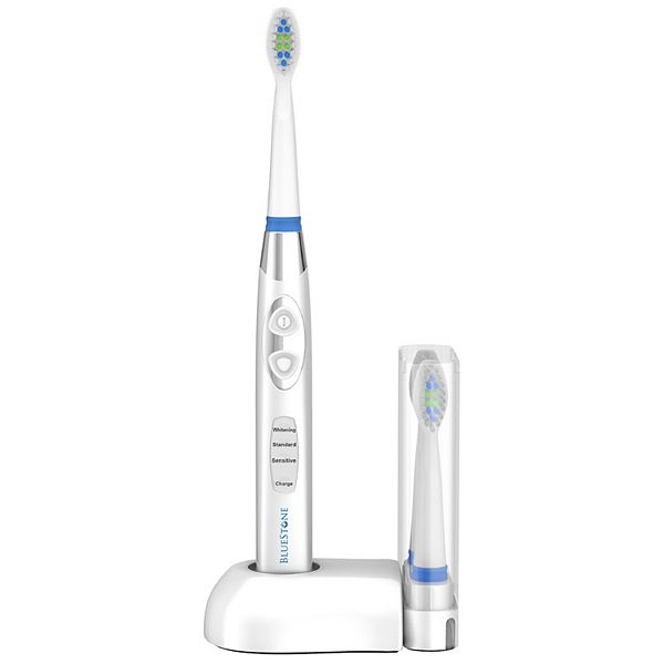 Bluestone Electric Sonic Toothbrush-10 Replacement Heads Bluestone