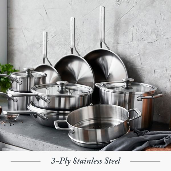 Merten & Storck Stainless Steel 14-Piece Cookware Set Merten & Storck