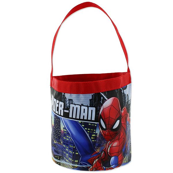 Marvel Spider-Man Collapsible Bucket Tote Bag Spider Man