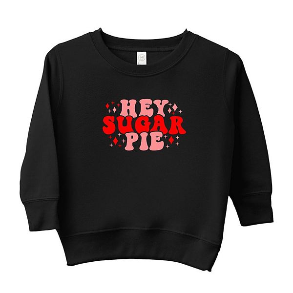 Hey Sugar Pie Stars Toddler Graphic Sweatshirt The Juniper Shop