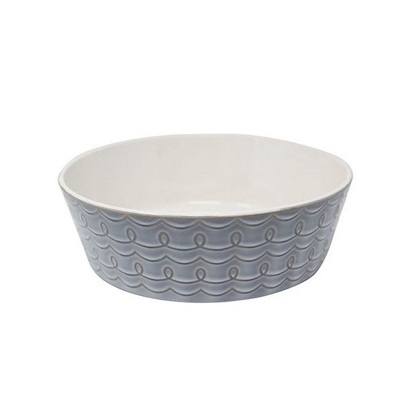 Pioneer Pet Loop Design Ceramic Bowls -  (6.5" x 2") Pioneer Pet