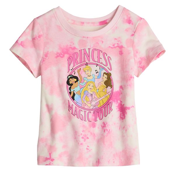 Disney Princess Jasmine, Rapunzel, Belle & Cinderella Baby & Toddler Girl Graphic Tee by Jumping Beans® Disney