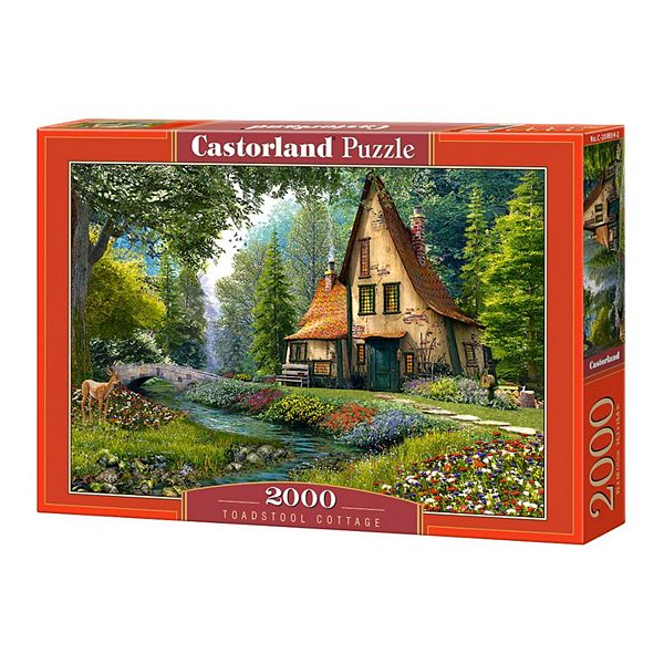 Castorland® Toadstool Cottage 2000 Piece Jigsaw Puzzle Castor