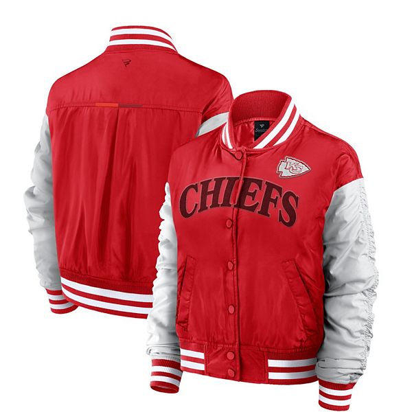 Women's Fanatics  Red Kansas City Chiefs Elements Wave Full-Snap Jacket Fanatics Brands - White Label