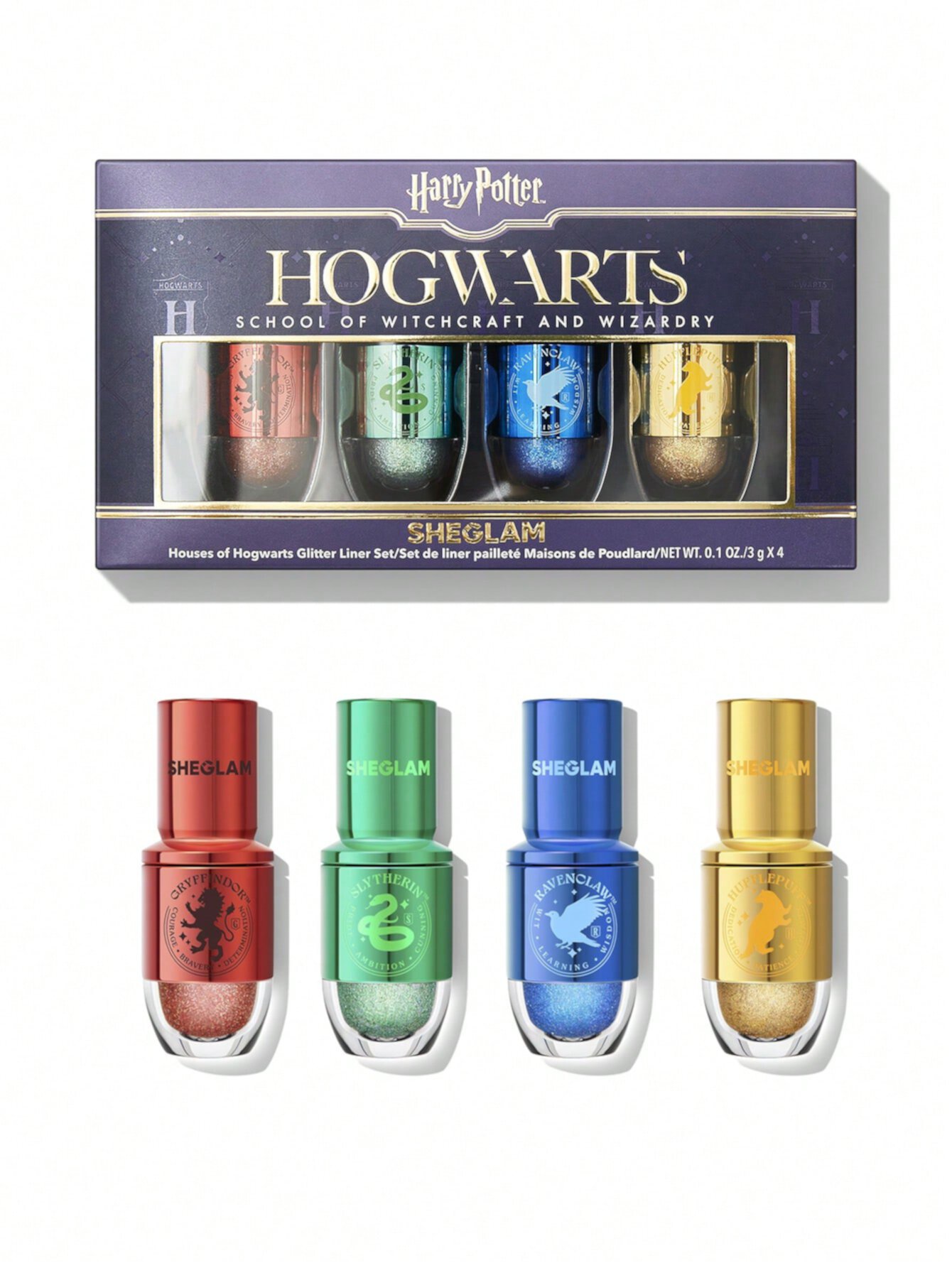 Harry Potter™ X SHEGLAM Houses Of Hogwarts Glitter Liner Set Sheglam