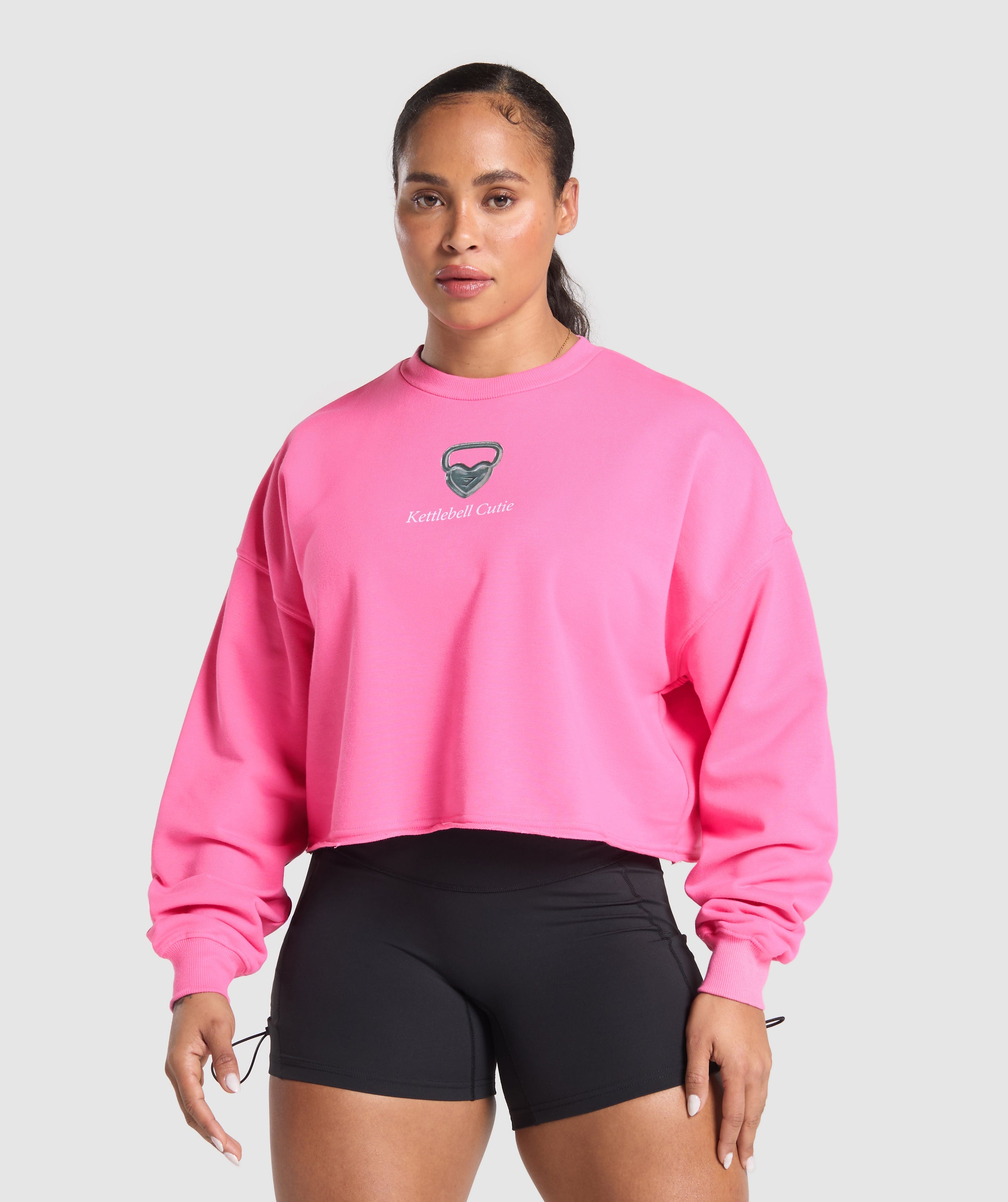 Kettlebell Cutie Cropped Sweatshirt Gymshark