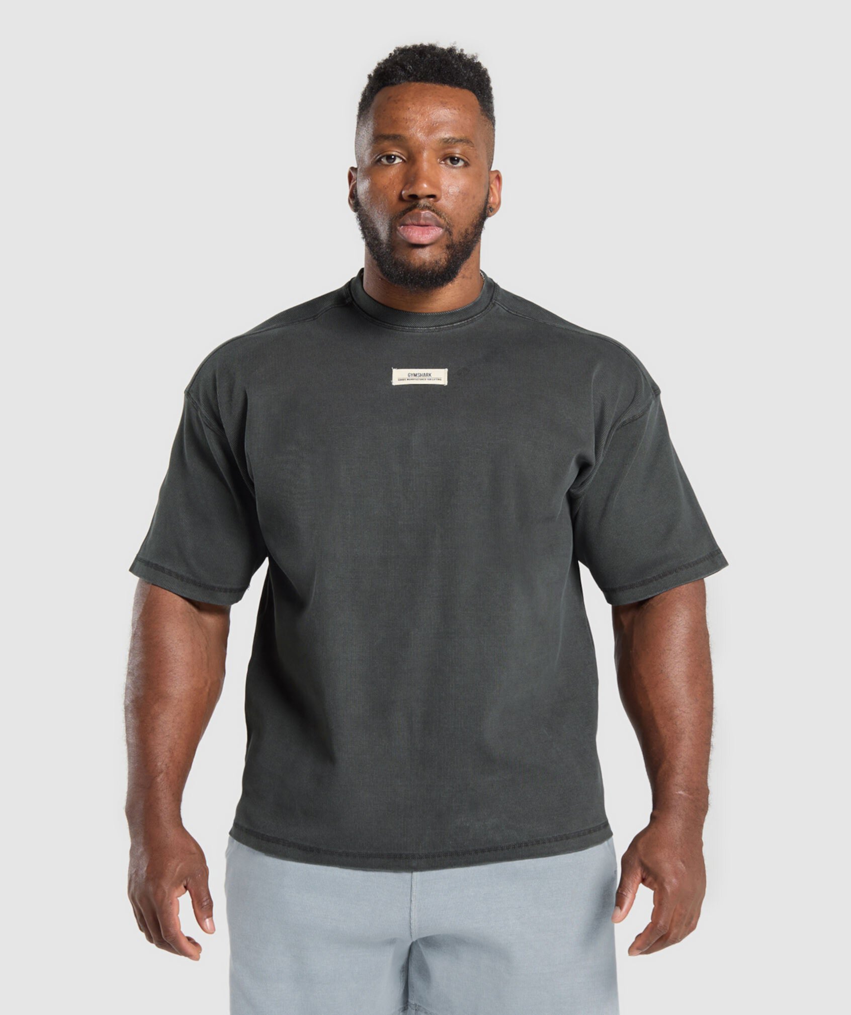 Heavyweight Rib Short Sleeve Crew Gymshark