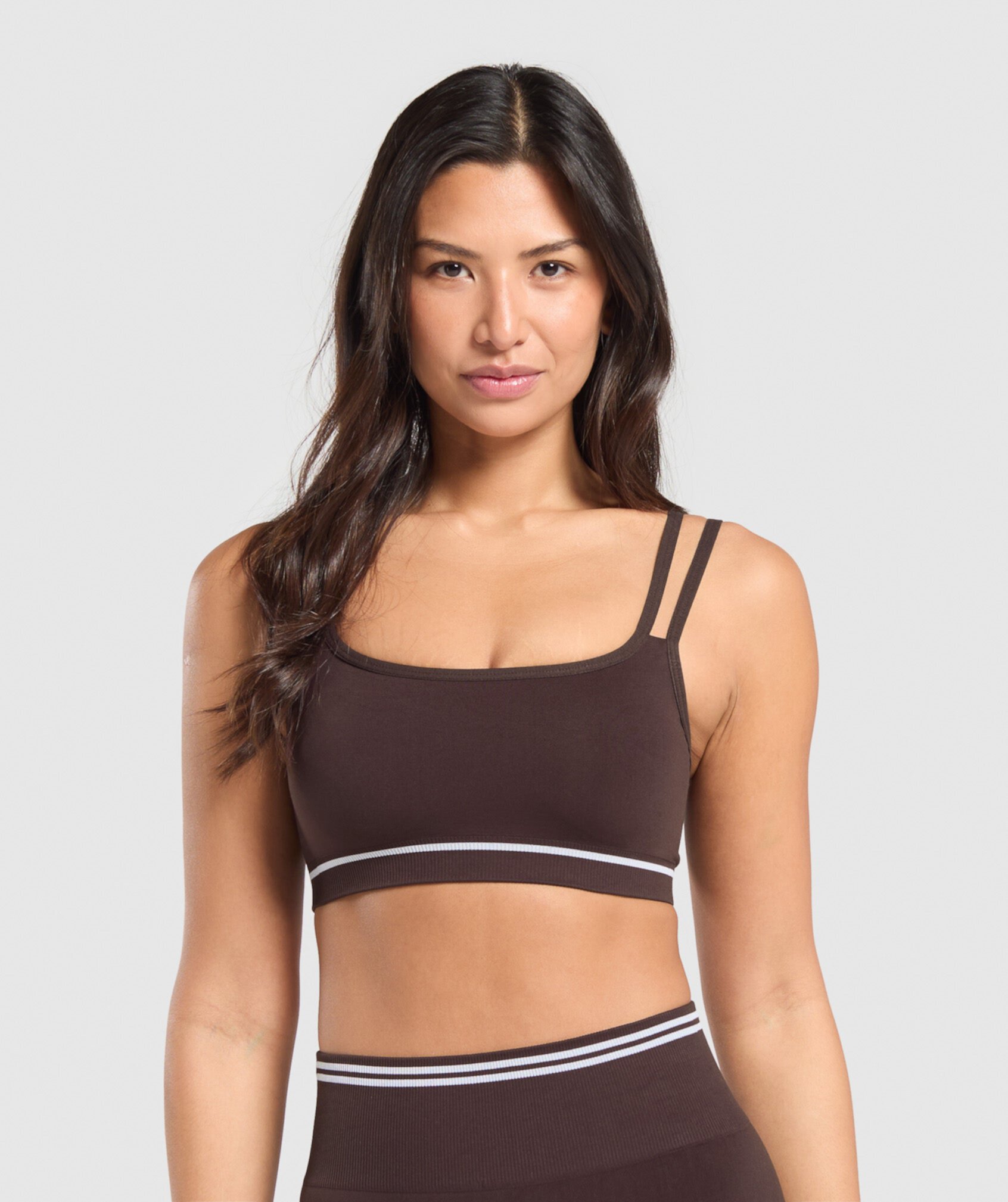 Contrast Seamless Sports Bra Gymshark