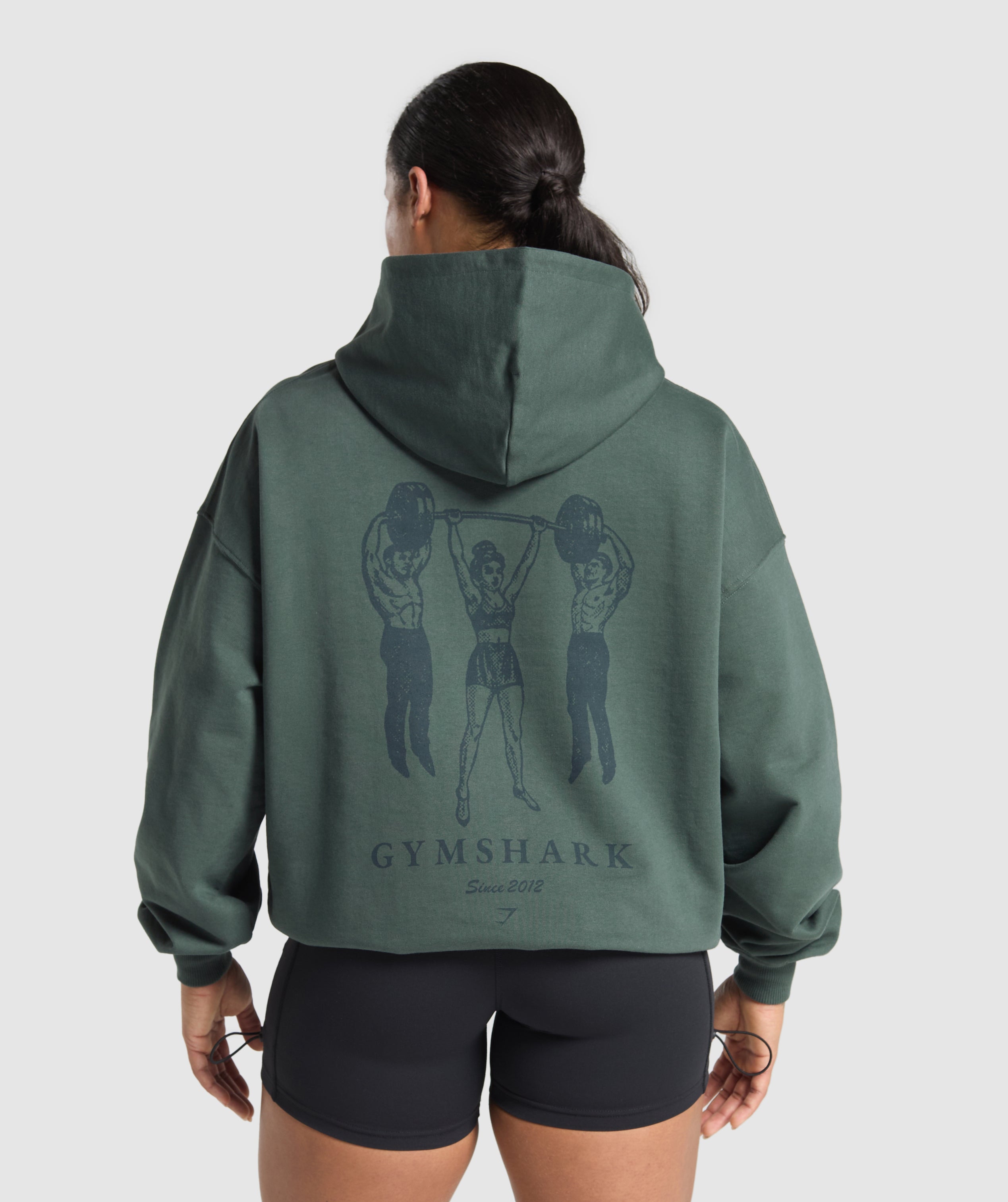 Retro Lifting Oversized Hoodie Gymshark