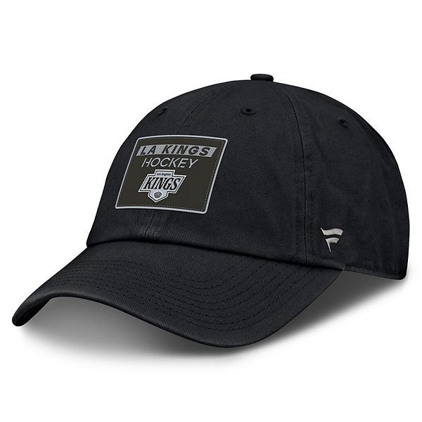 Men's Fanatics Black Los Angeles Kings Authentic Pro Prime Adjustable Hat Fanatics Brands - White Label