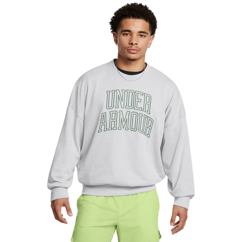 Under Armour Icon Heavyweight Terry OS Crew Under Armour