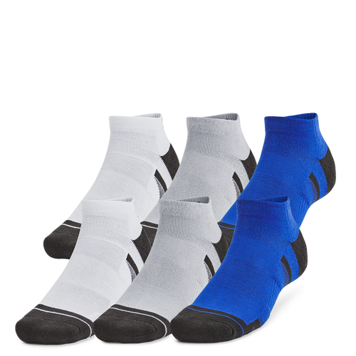 Under Armour Perf Tech 6 Pack Low Socks Under Armour