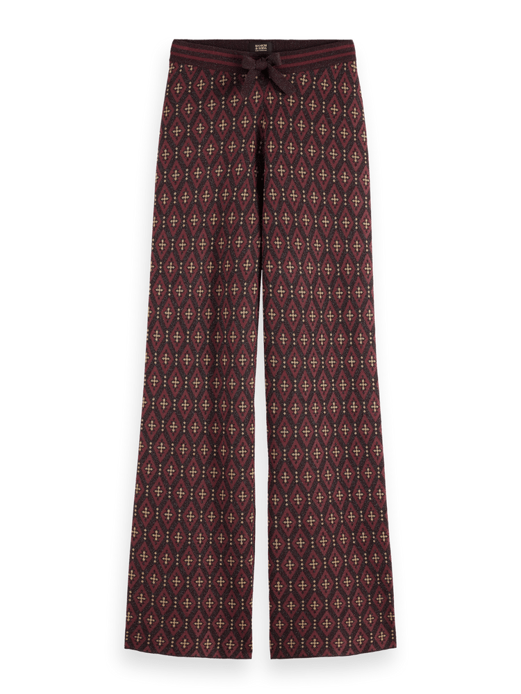 Jacquard Knit Trousers Scotch & Soda