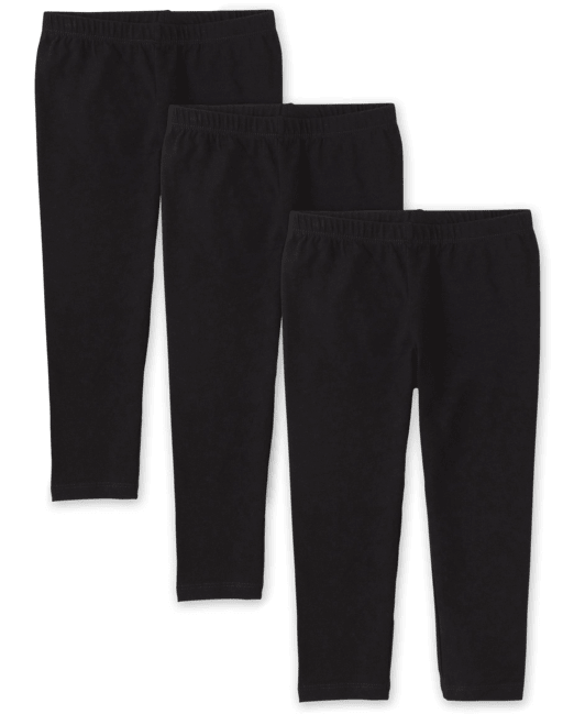 Girls Capri Leggings 3-Pack The Children`s Place