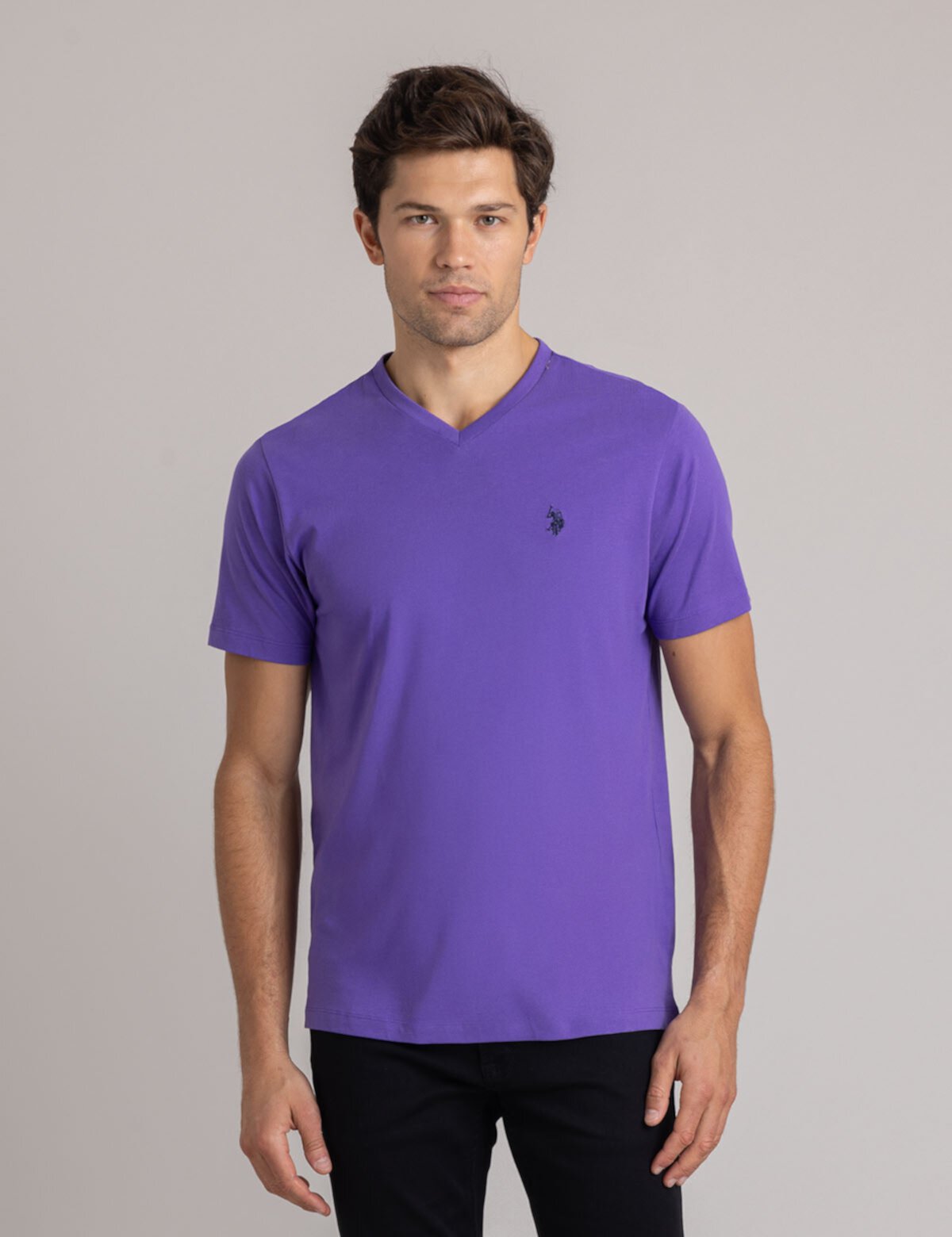 SOLID V-NECK T-SHIRT U.S. Polo Assn.