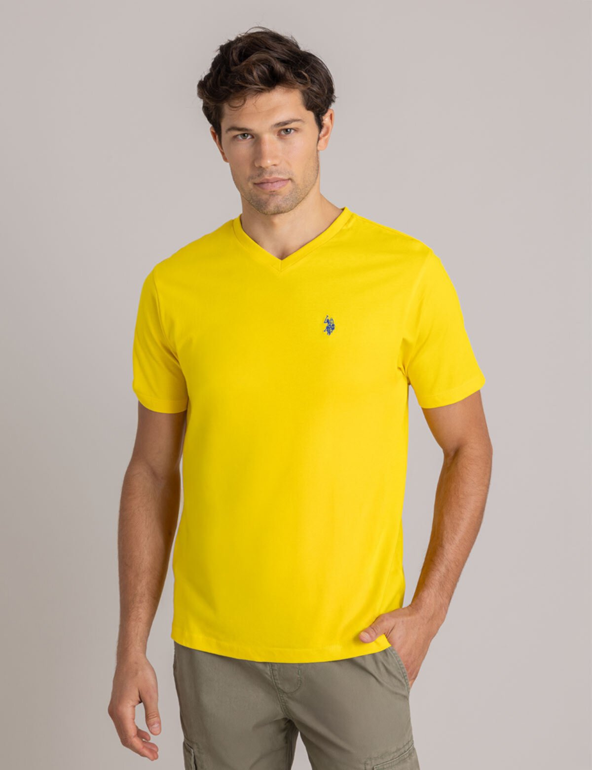 SOLID V-NECK T-SHIRT U.S. Polo Assn.