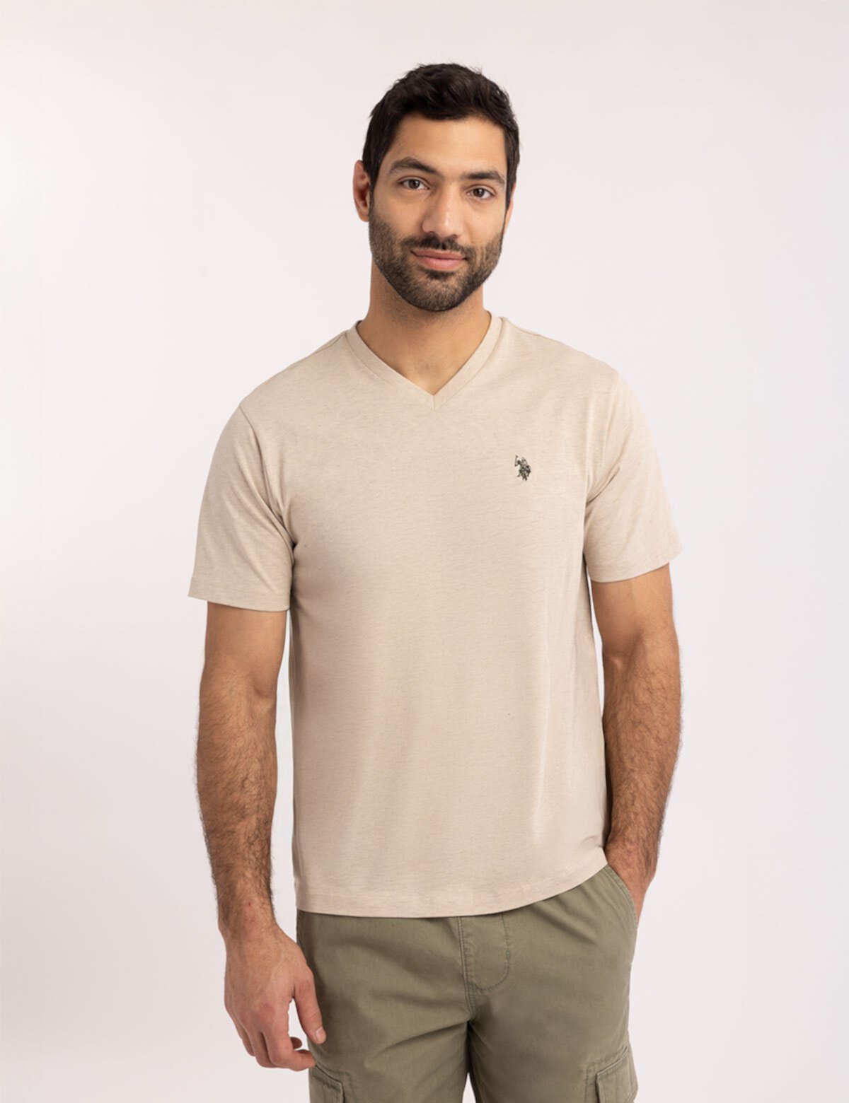 SOLID V-NECK T-SHIRT U.S. Polo Assn.