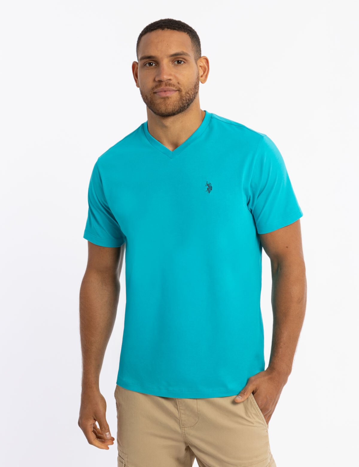 SOLID V-NECK T-SHIRT U.S. Polo Assn.