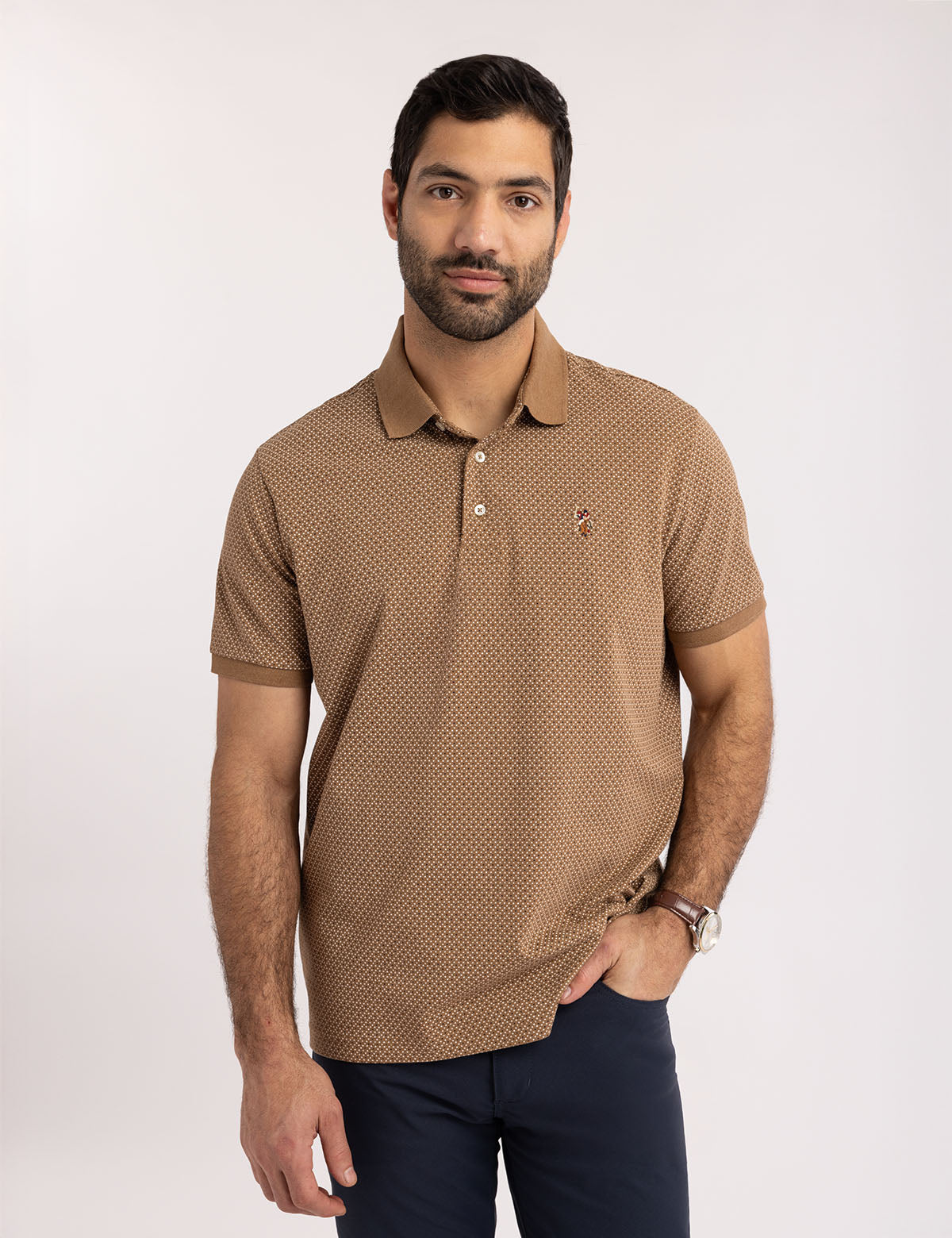 ALL OVER PRINT POLO SHIRT U.S. Polo Assn.