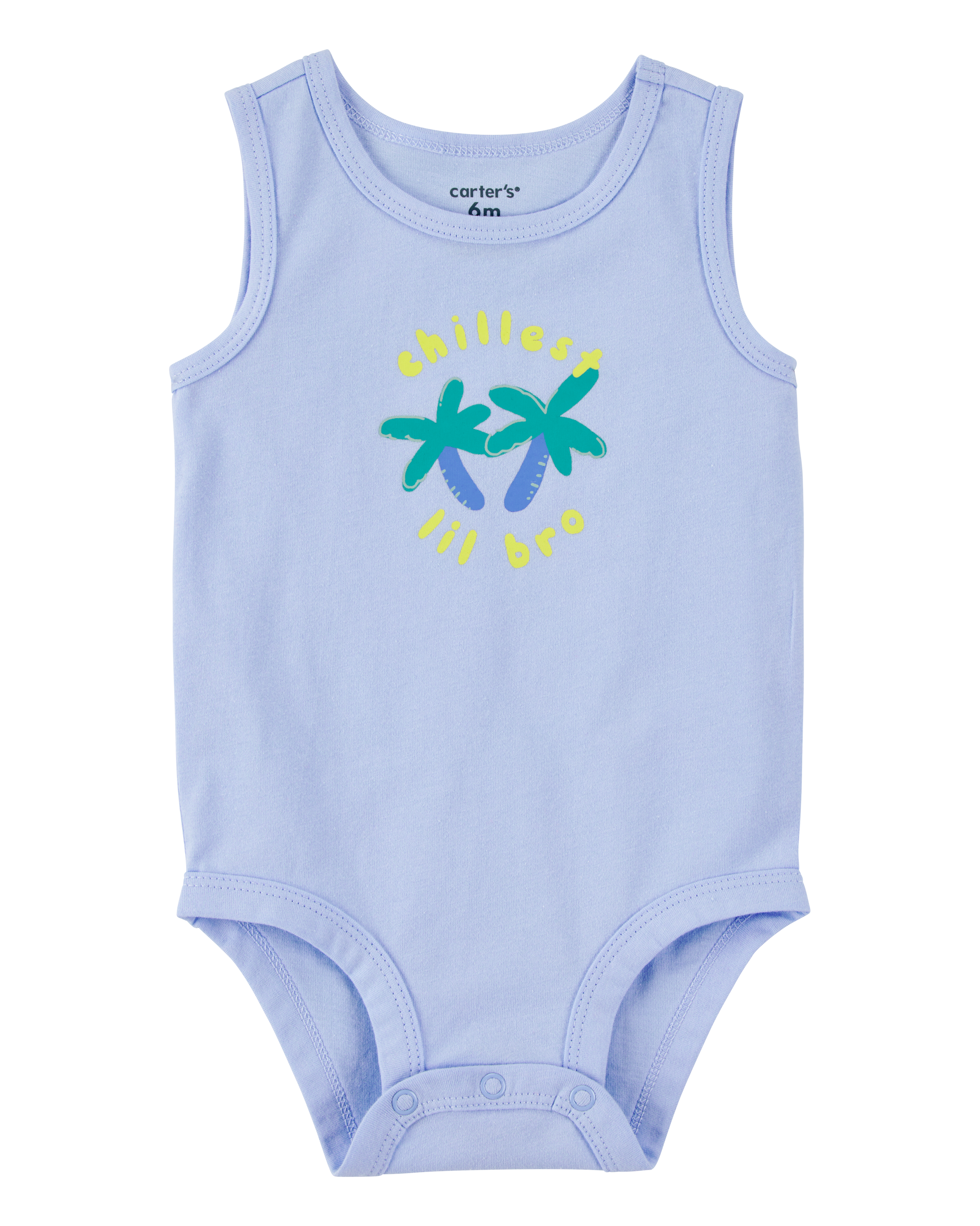 Baby Chillest Lil Bro Sleeveless Bodysuit Carter's