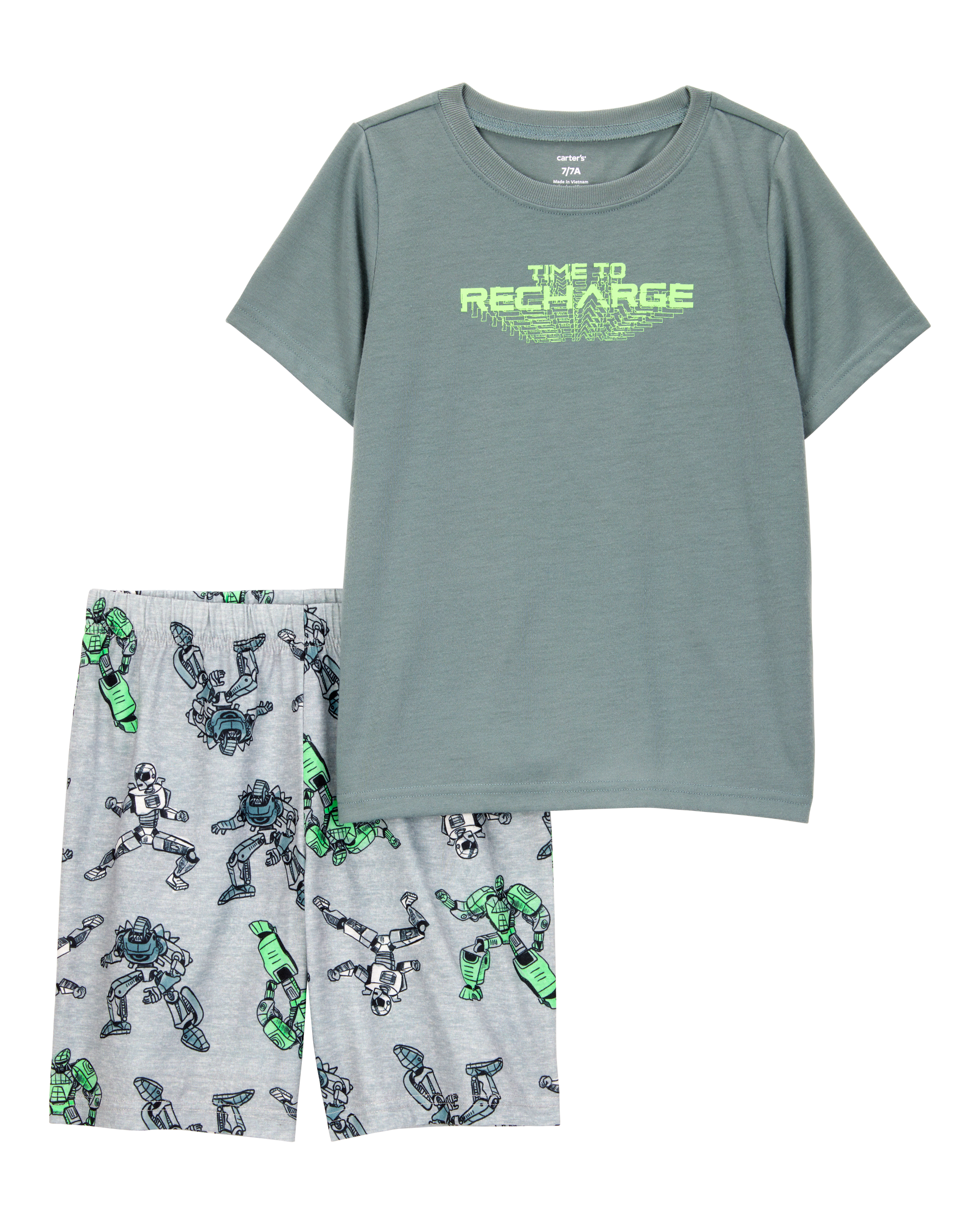 Kid Gaming Print Loose Fit 2-Piece Pajamas Carter's