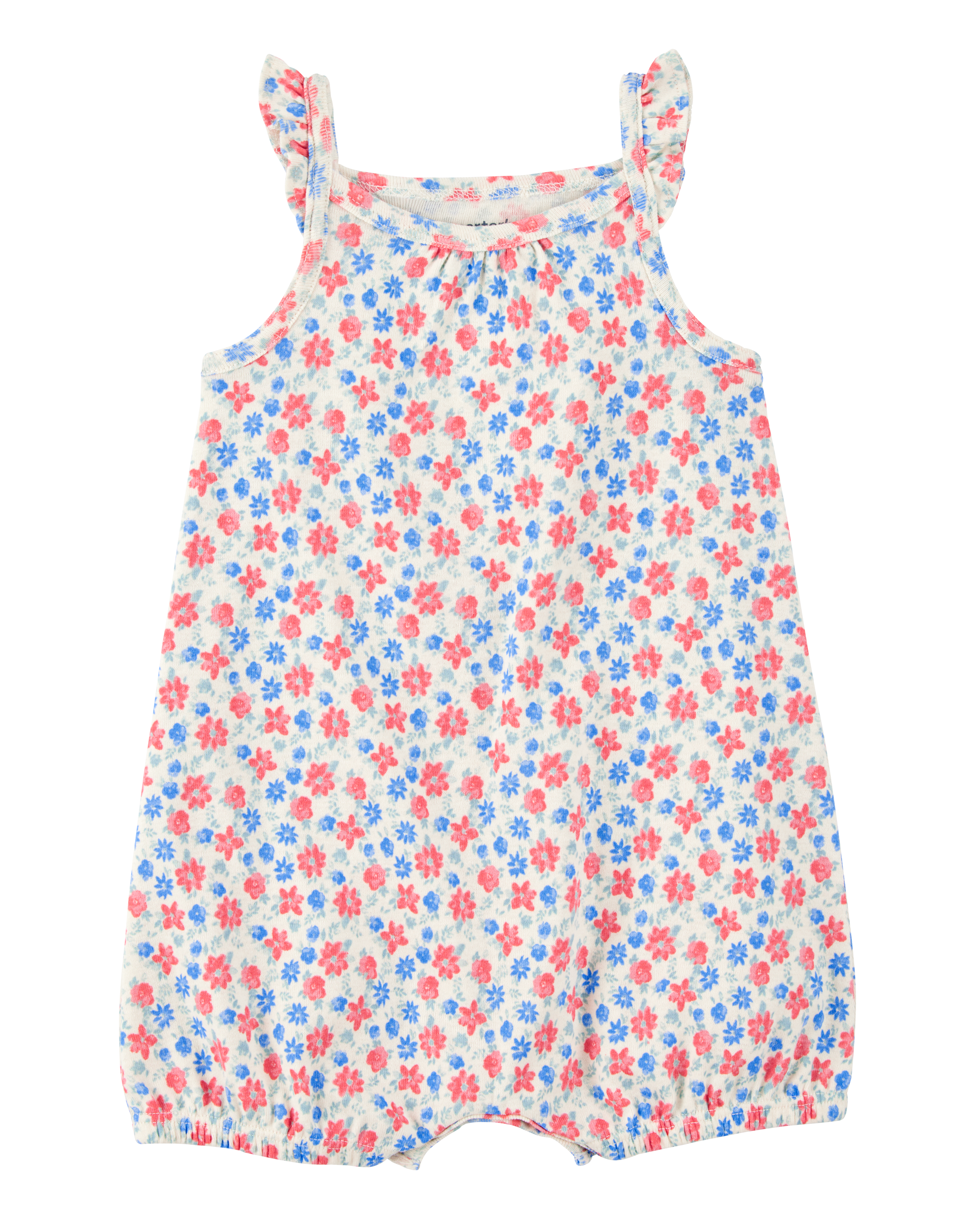 Baby Floral Cotton Romper Carter's