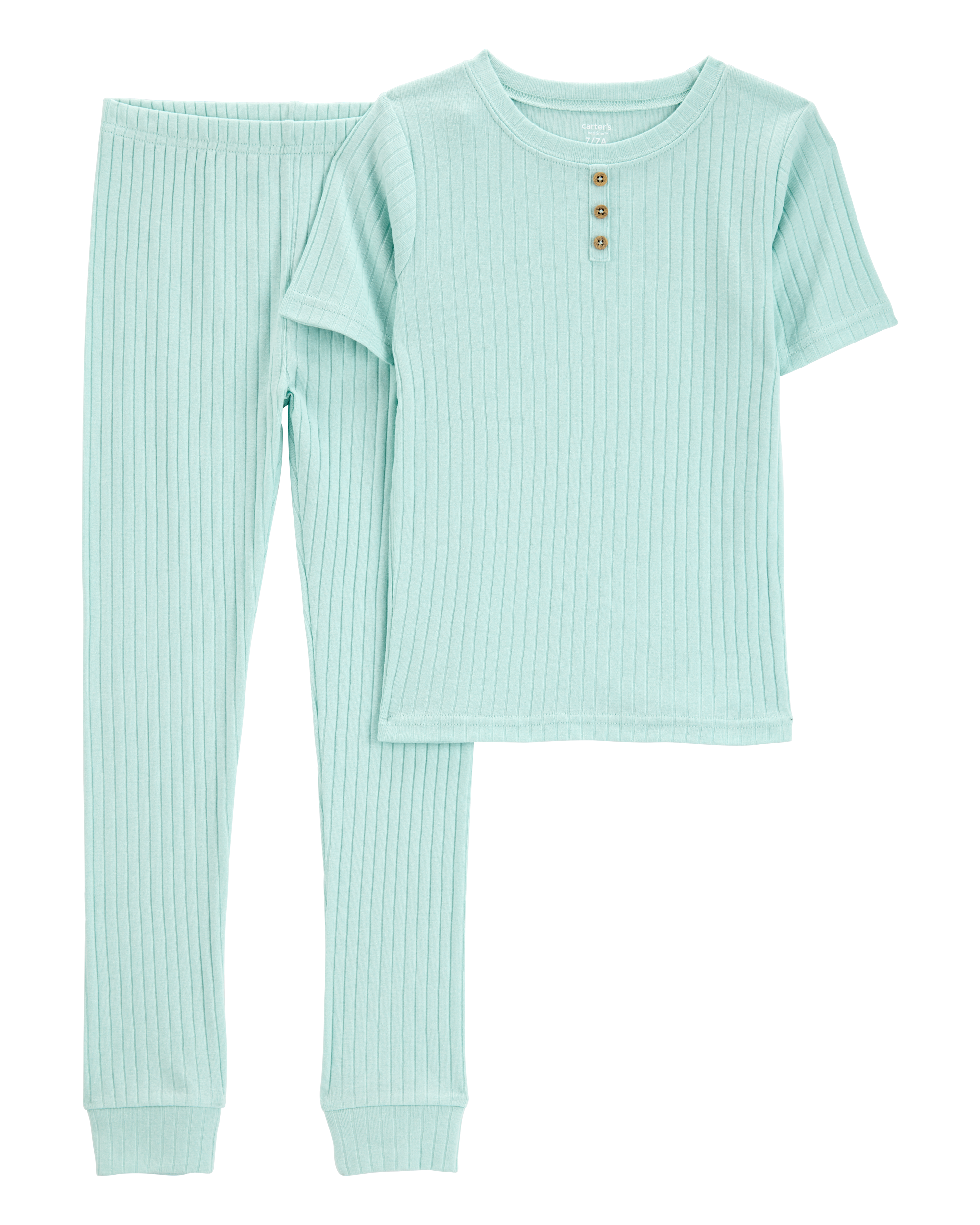 Kid 2-Piece Ribbed Cotton Blend Pajamas Carter's