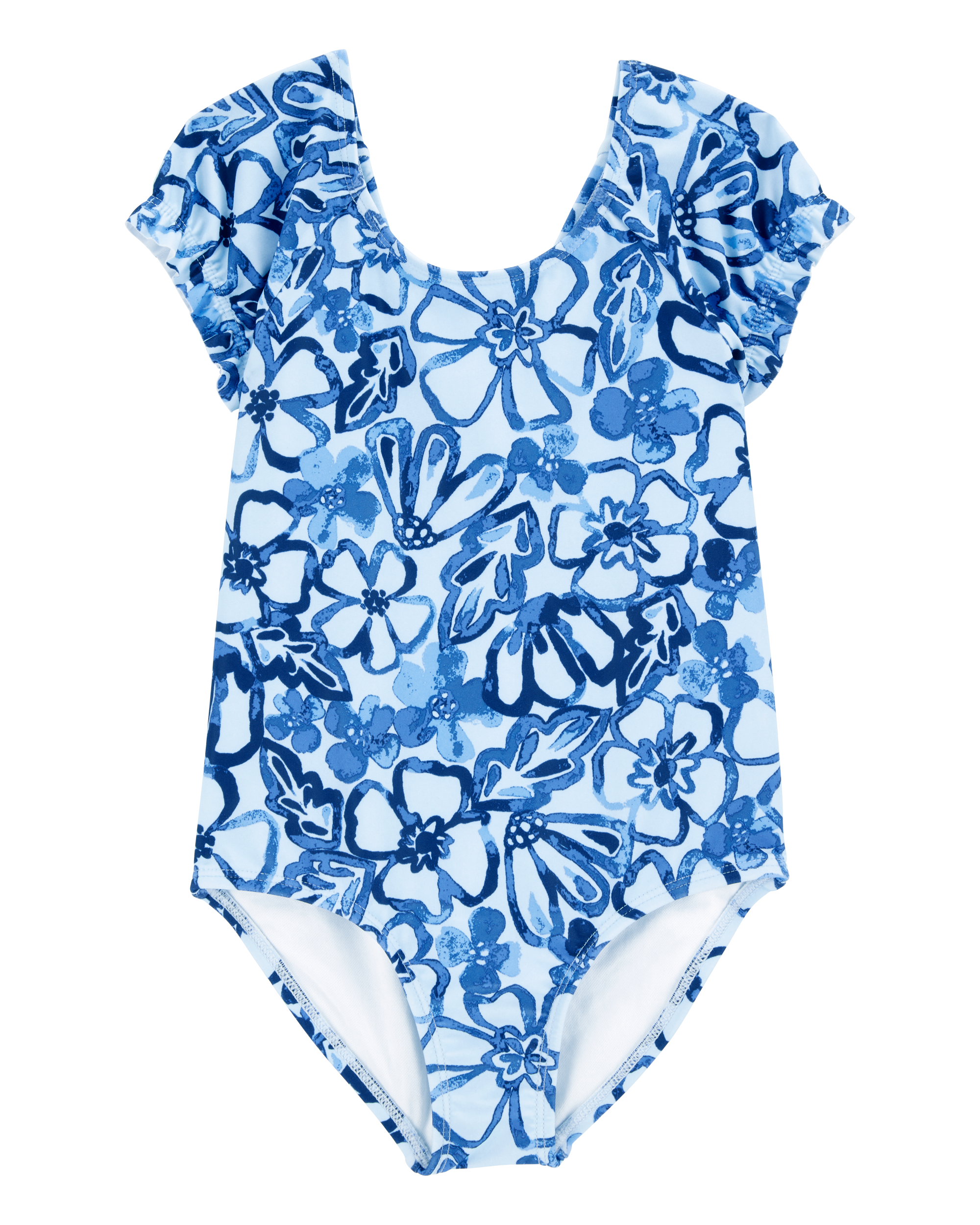 Toddler Floral 1-Piece Swimsuit Carter's