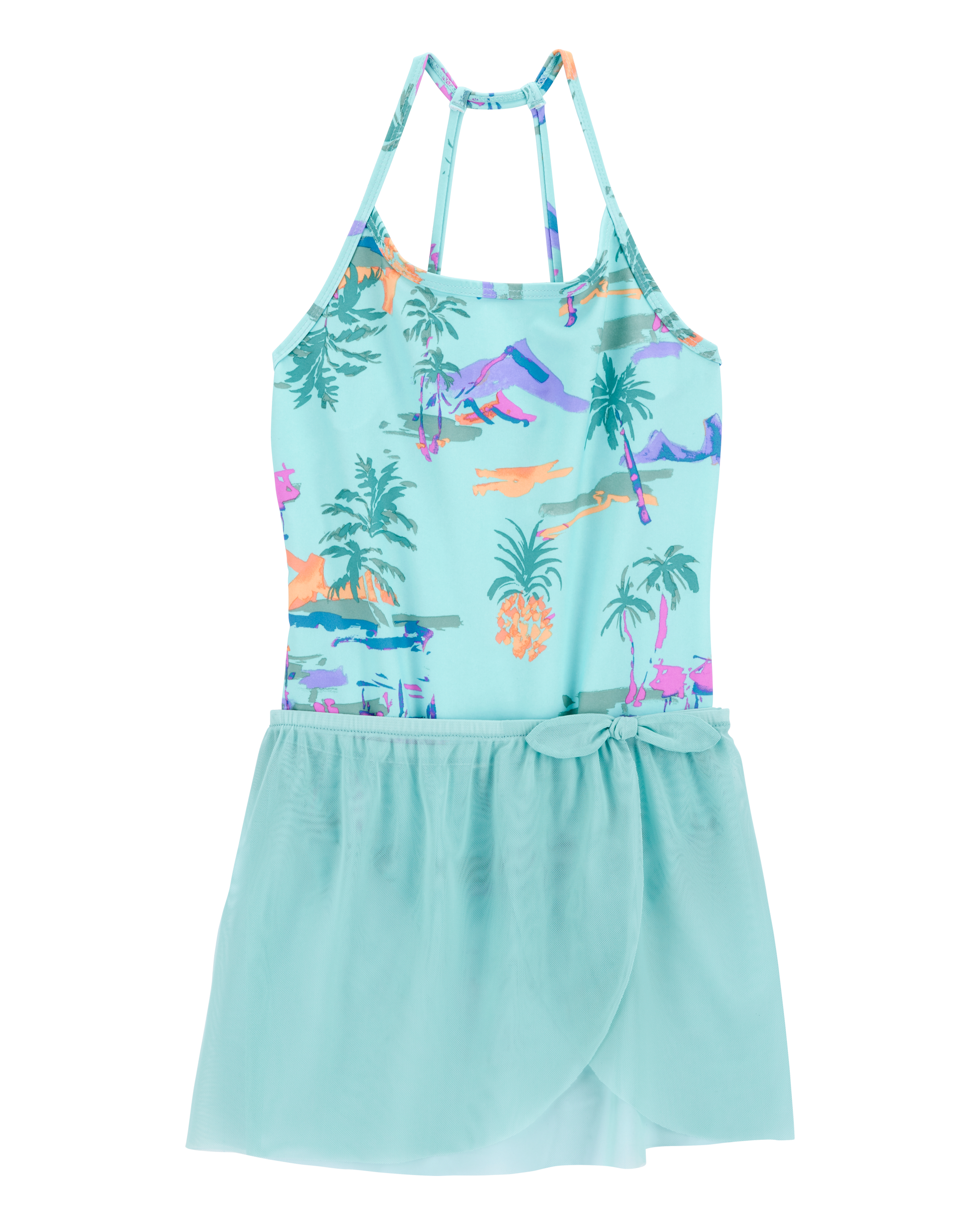 Kid  Tropical 1-Piece and Sarong Set Carter's