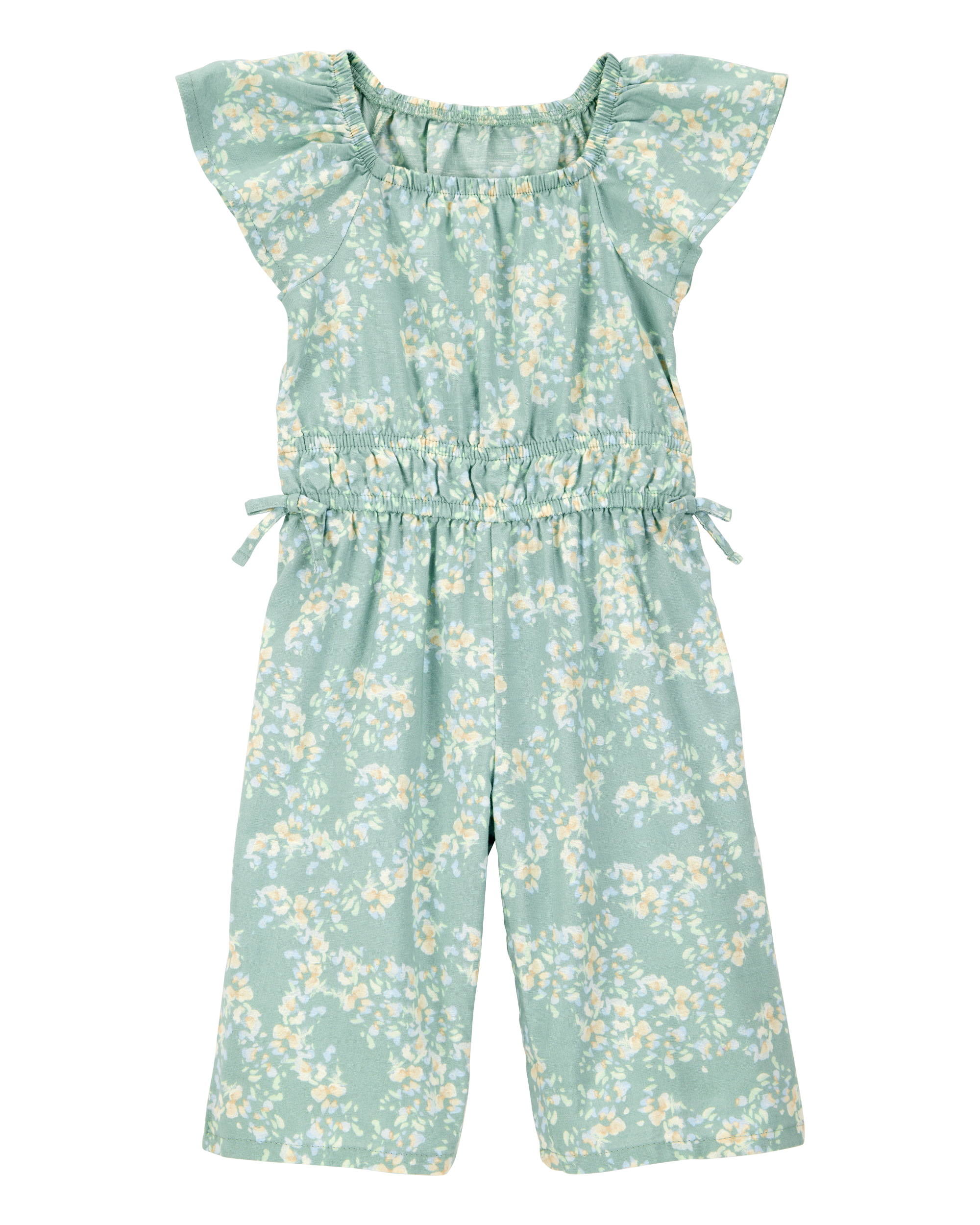 Baby Floral-Print Jumpsuit Carter's