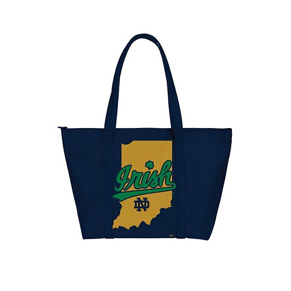 Notre Dame Fighting Irish My State Weekender Tote Bag Indigo Falls