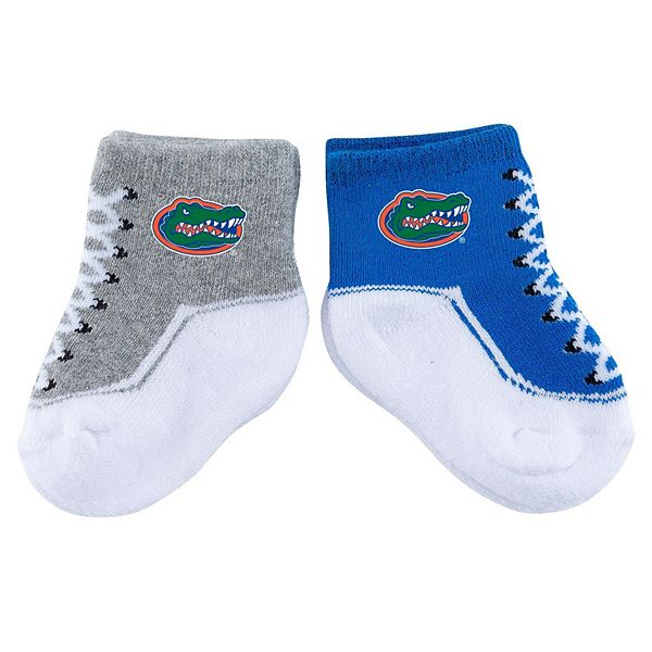 Infant ZooZatz Florida Gators Shoe Two-Pack Socks ZooZatz