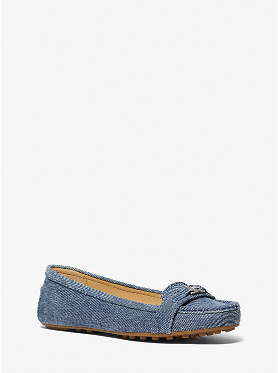 Mandy Denim Moccasin Michael Kors