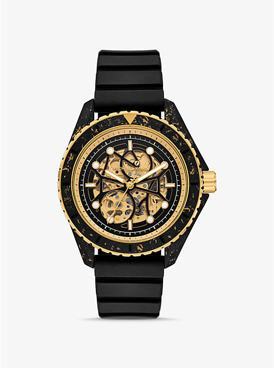 Oversized Maritime Two-Tone Watch Michael Kors