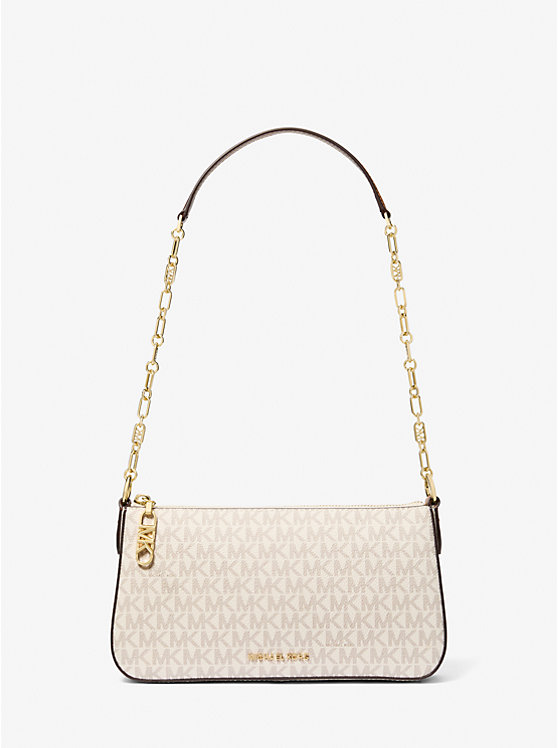 Empire Medium Signature Logo Chain-Link Pochette Michael Kors