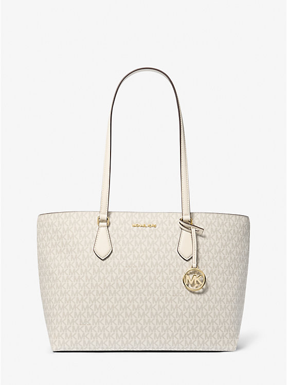 Sheila Large Signature Logo Tote Bag Michael Kors