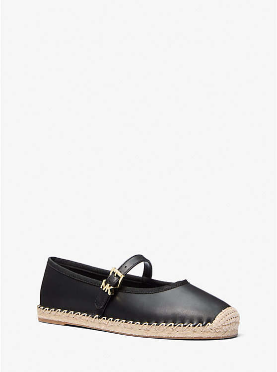 Lynn Leather Ballet Espadrille Michael Kors