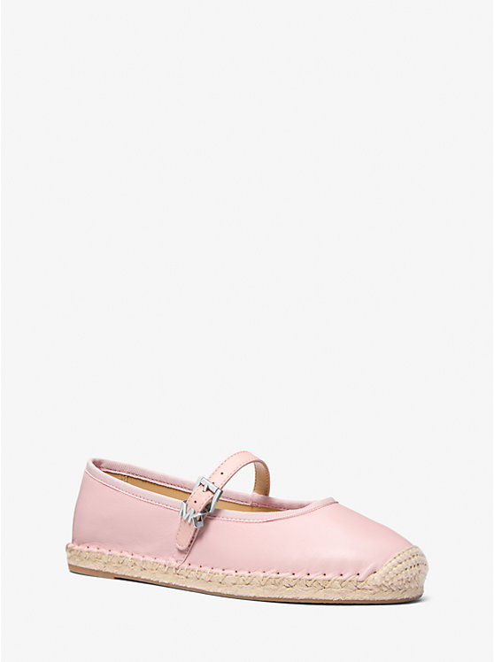 Lynn Leather Ballet Espadrille Michael Kors