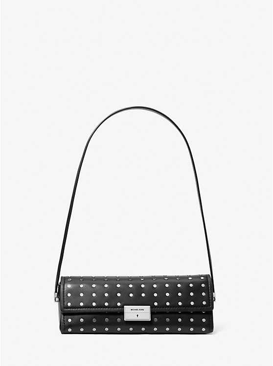 Ludlow Small Studded Leather Convertible Pochette Michael Kors