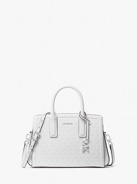 Laila Small Signature Logo Satchel Michael Kors