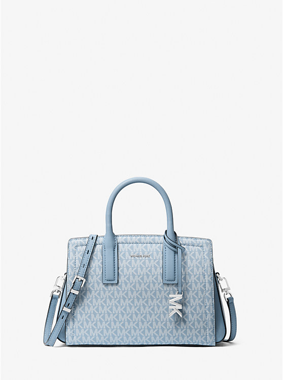 Laila Small Signature Logo Satchel Michael Kors