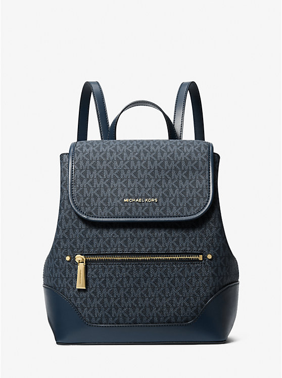 Harrison Medium Logo Backpack Michael Kors