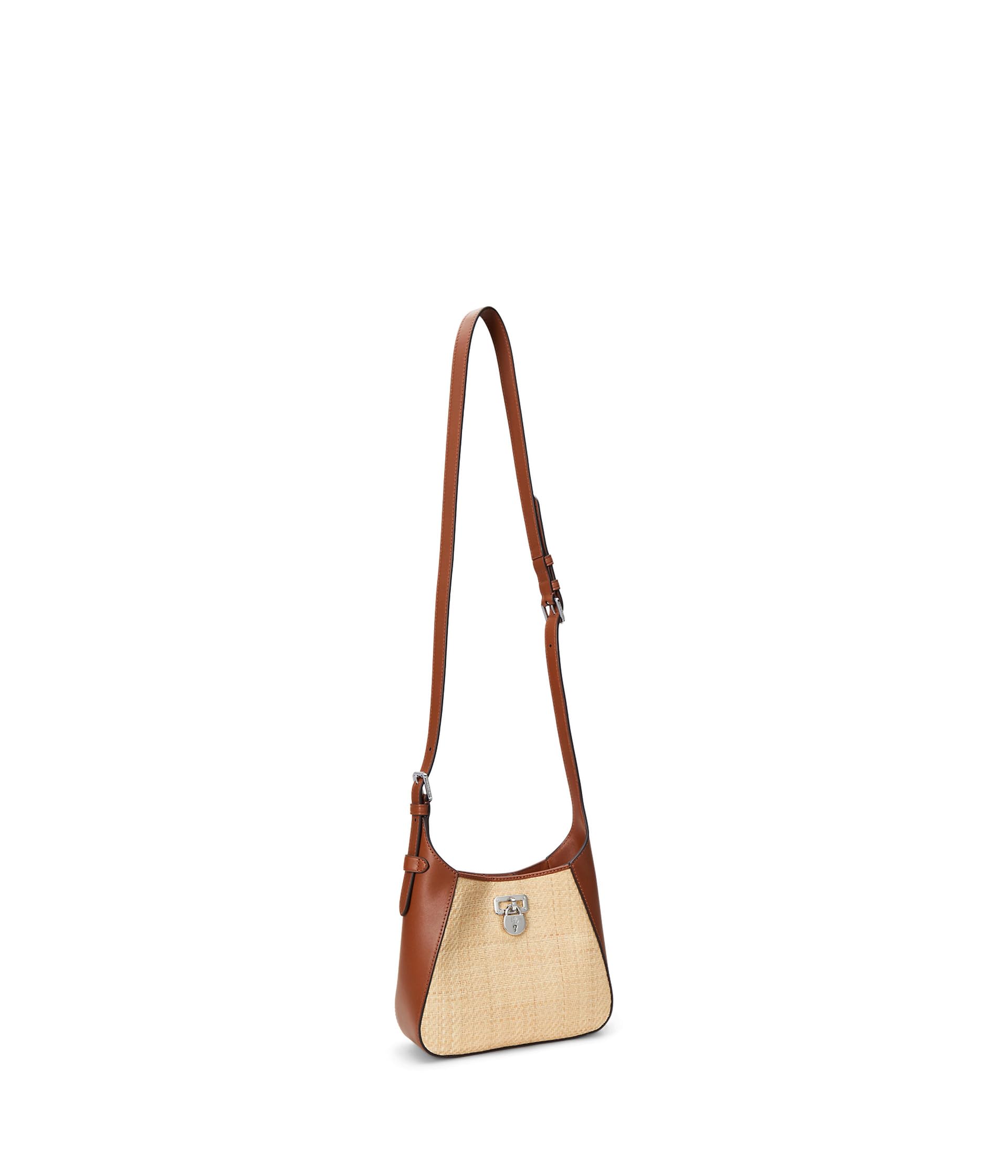 Raffia Small Tanner Shoulder Bag LAUREN Ralph Lauren