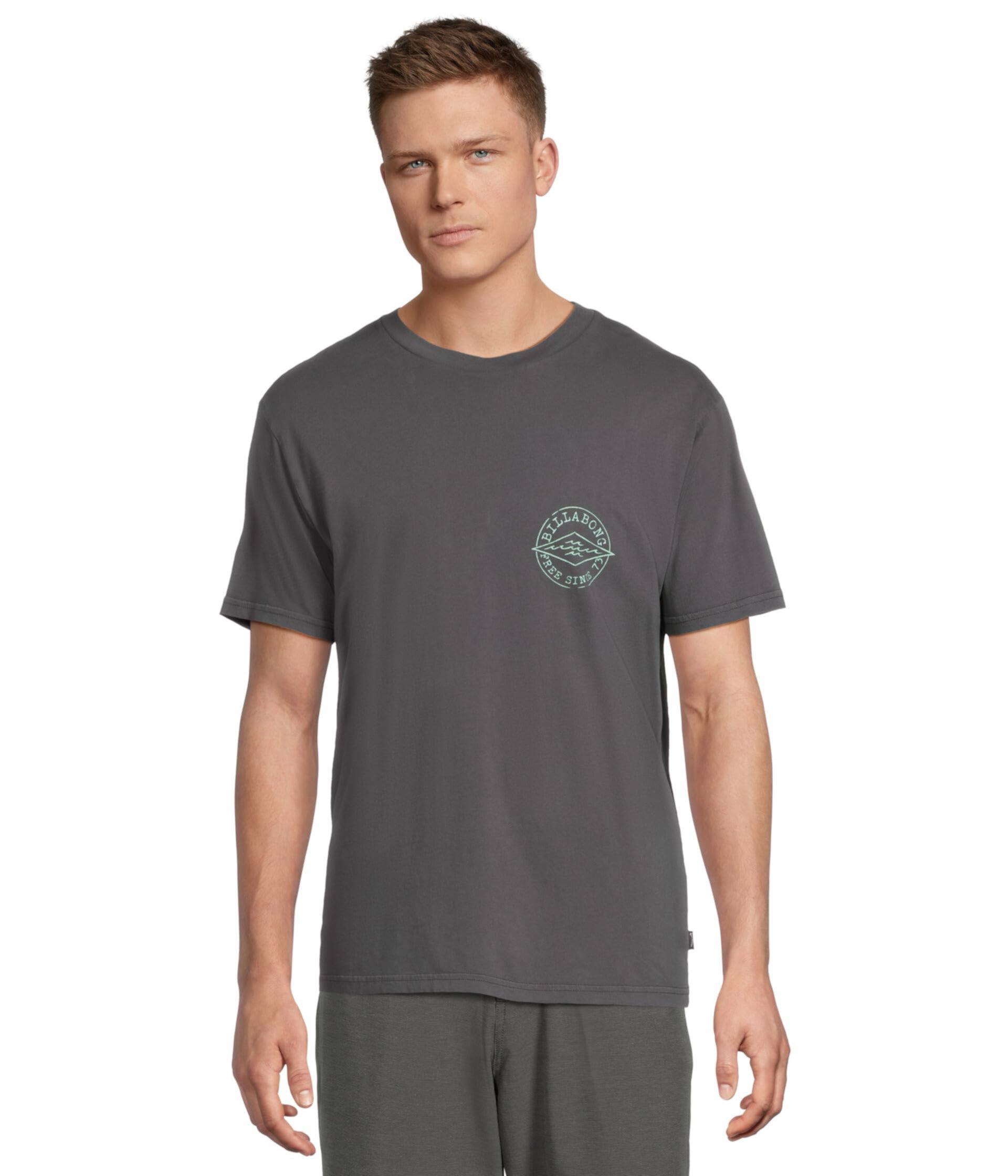 Big Dave Premium Wave Washed Short Sleeve Tee Billabong