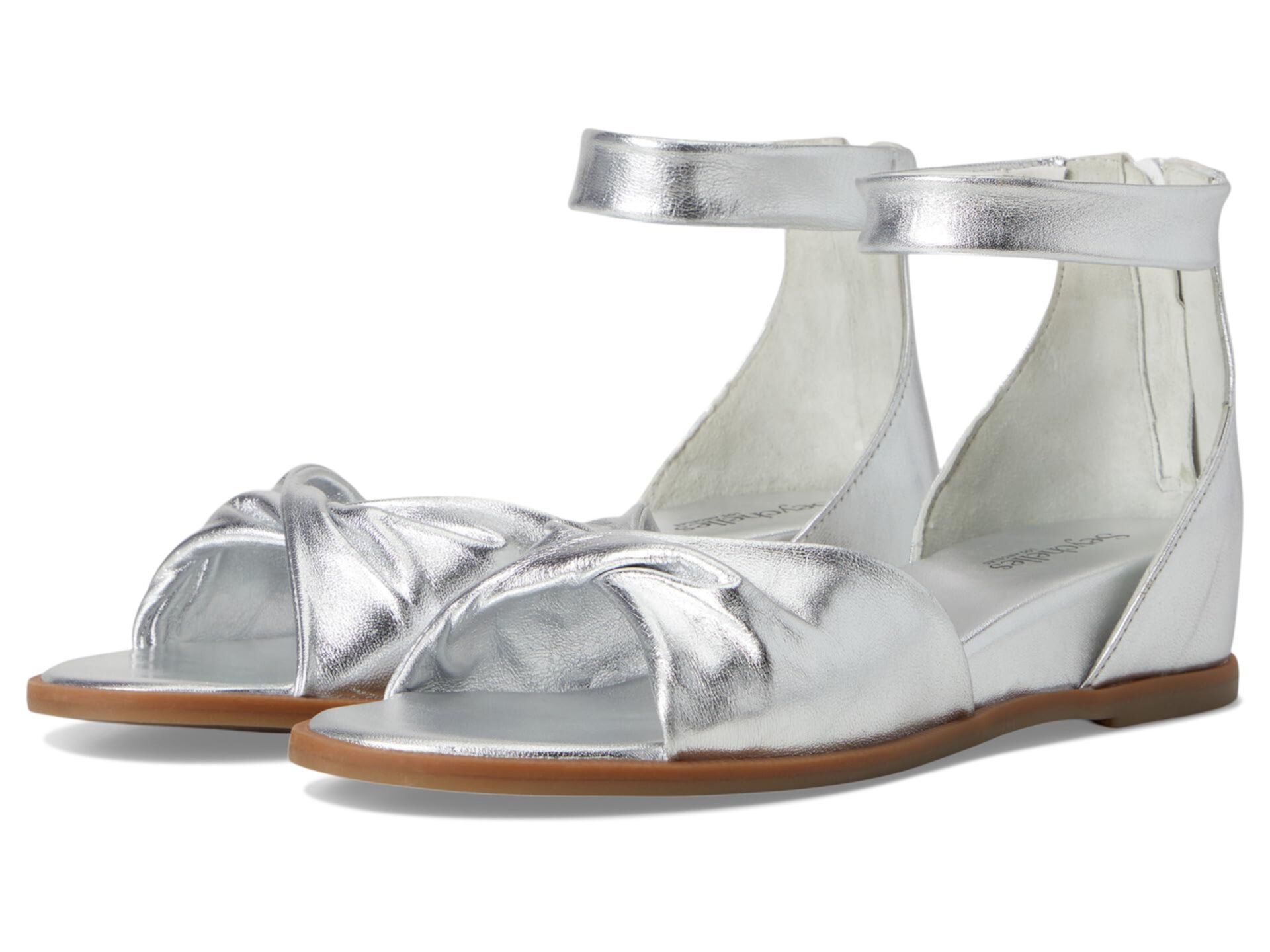 Look Up Metallic Leather Sandal Seychelles