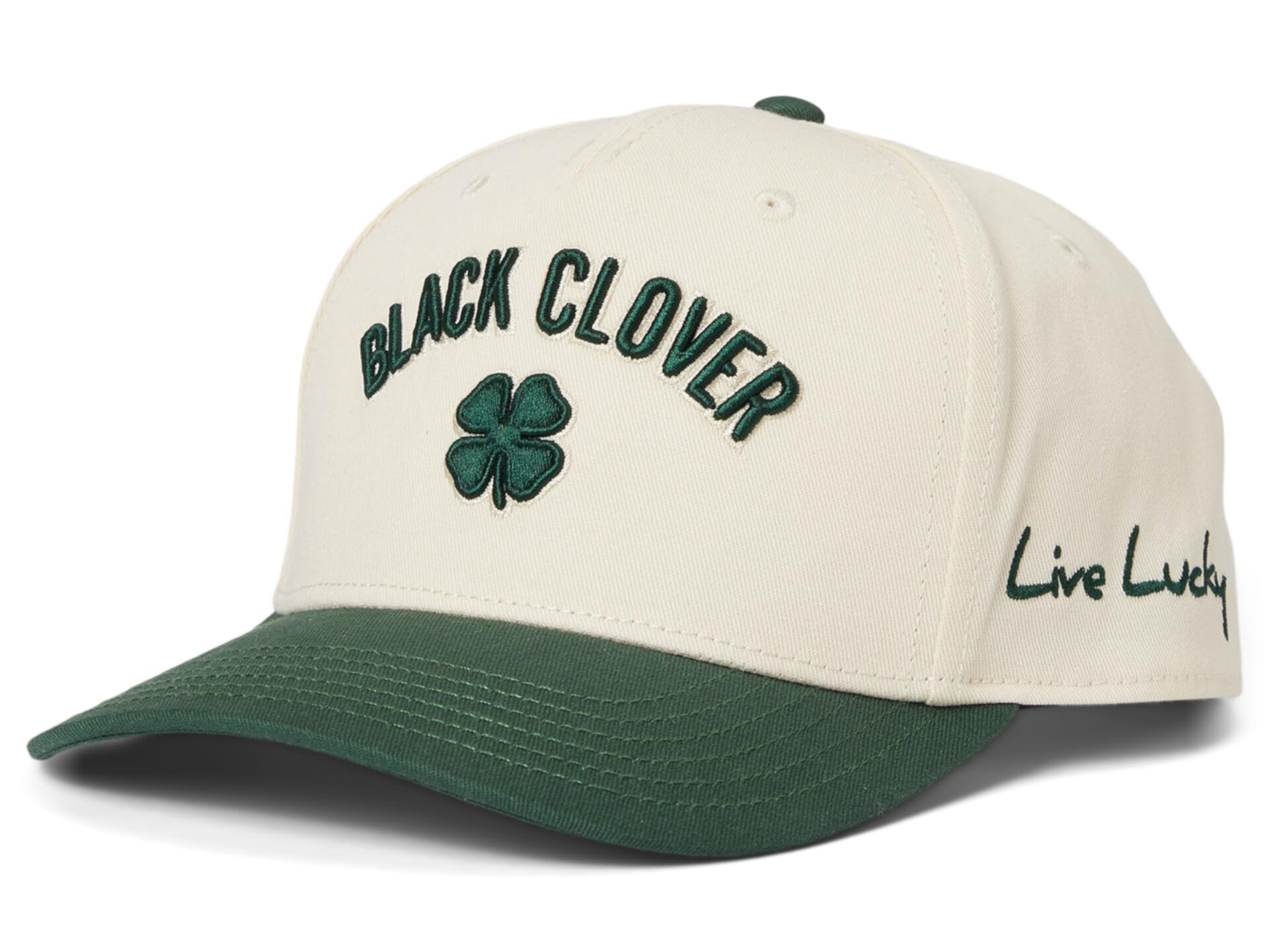 Timeless 3 Adjustable Hat Black Clover