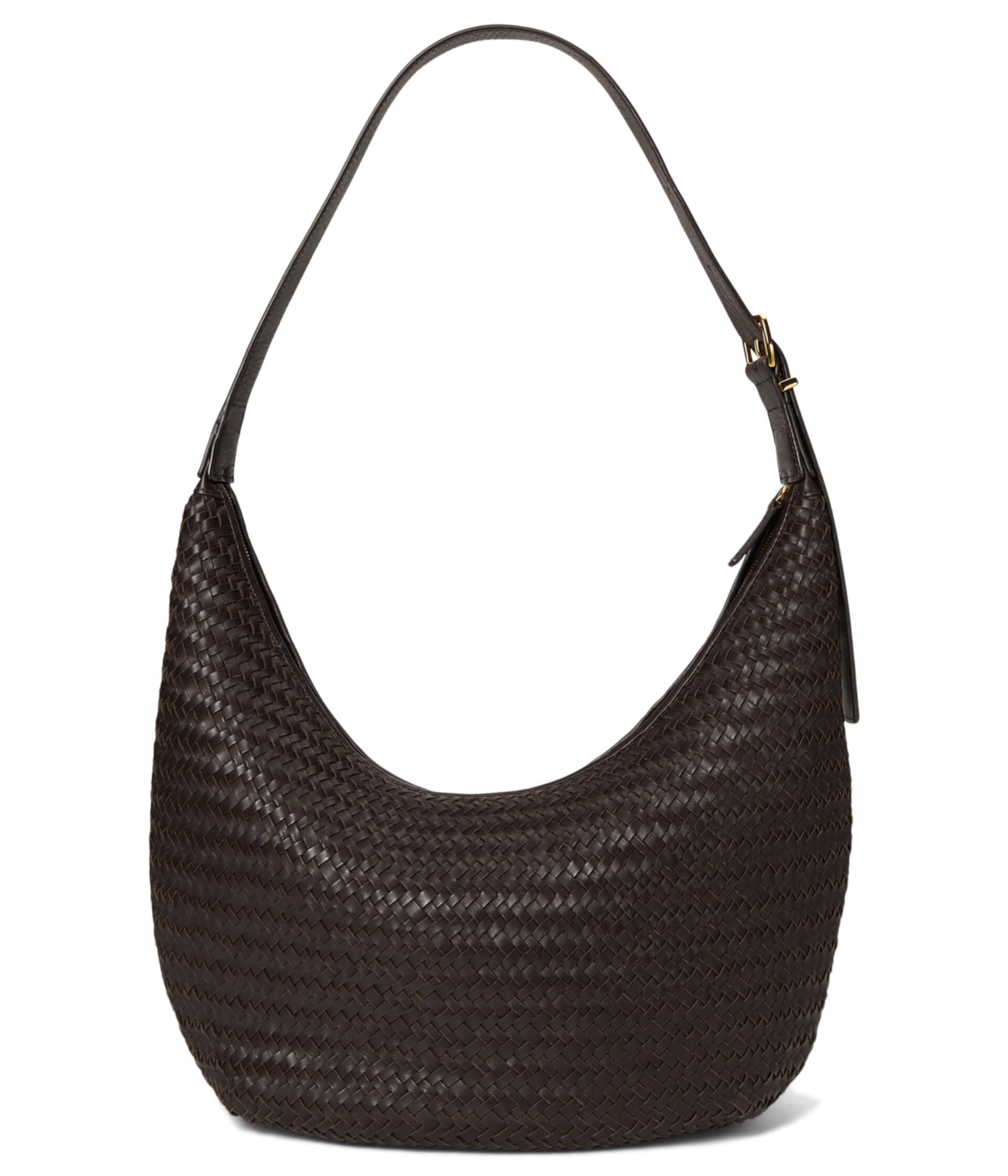 Essentials Curve Shoulder Bag: Woven Madewell